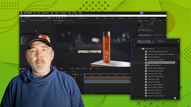 Create and Animate Text Using Presets