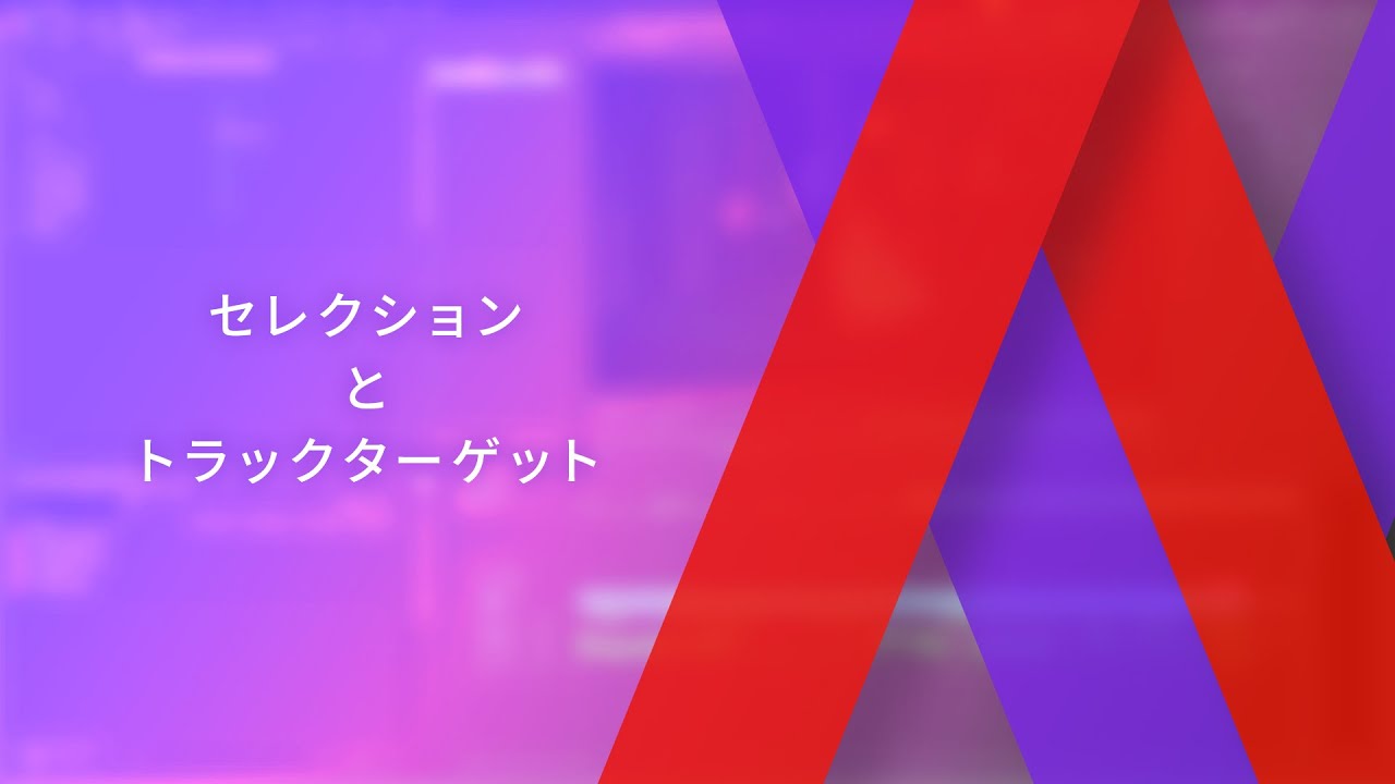 セレクションとトラックターゲティングを理解する